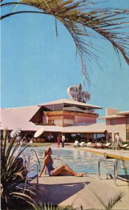 Exterior of the Desert Inn ca. 1950s