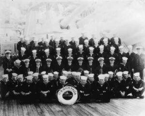 Division "C" crew of the U. S. S. Nevada, ca. 1930s