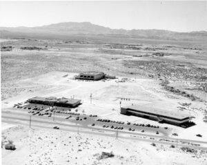 Aerial view of the UNLV campus 1960