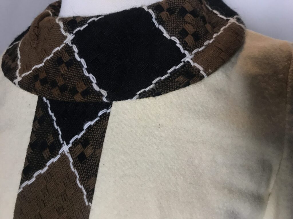 A brown scarf 