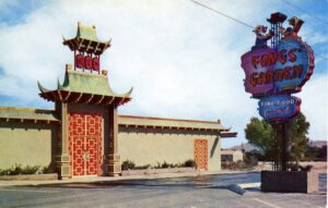 Postcard of Fong's Garden Restaurant, ca. 1960s