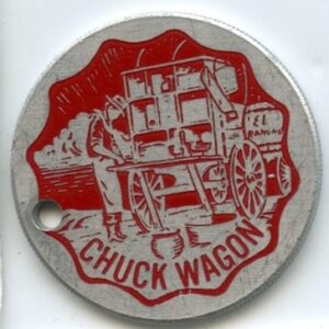 Food token for the Chuck Wagon buffet