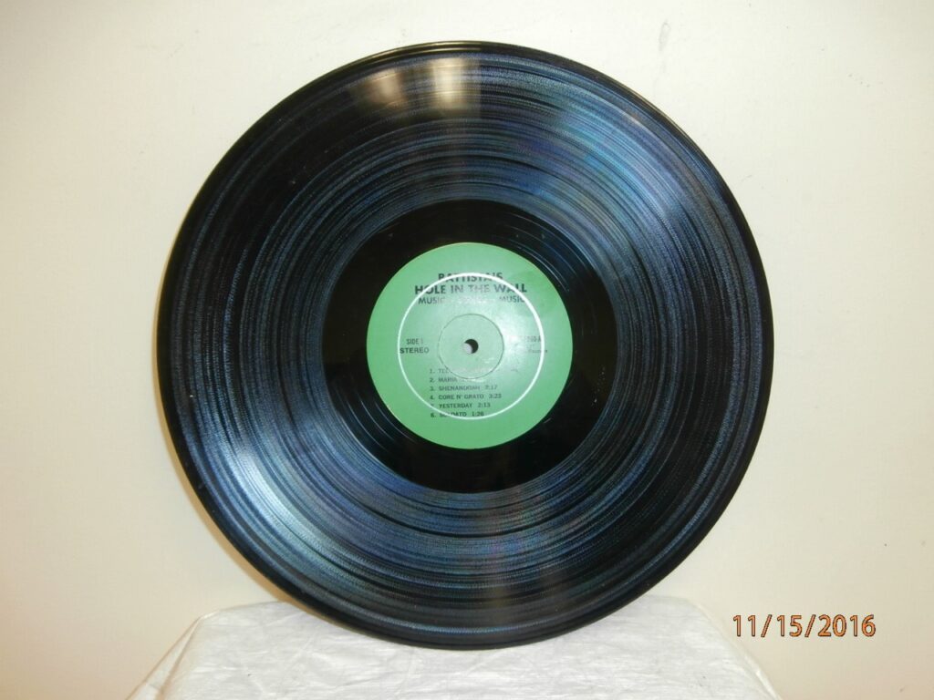 A record of Battista's Hole In The Wall Music