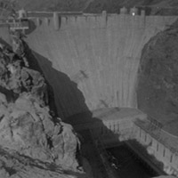 A picture of the Hoover Dam