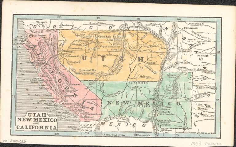 Mapping Nevada: Tracing Nevada’s Statehood Through Maps