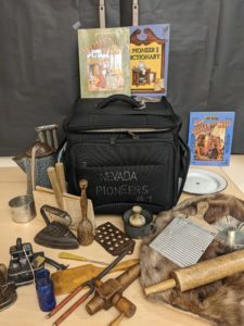 Content of the Nevada Pioneers Museum in a Box